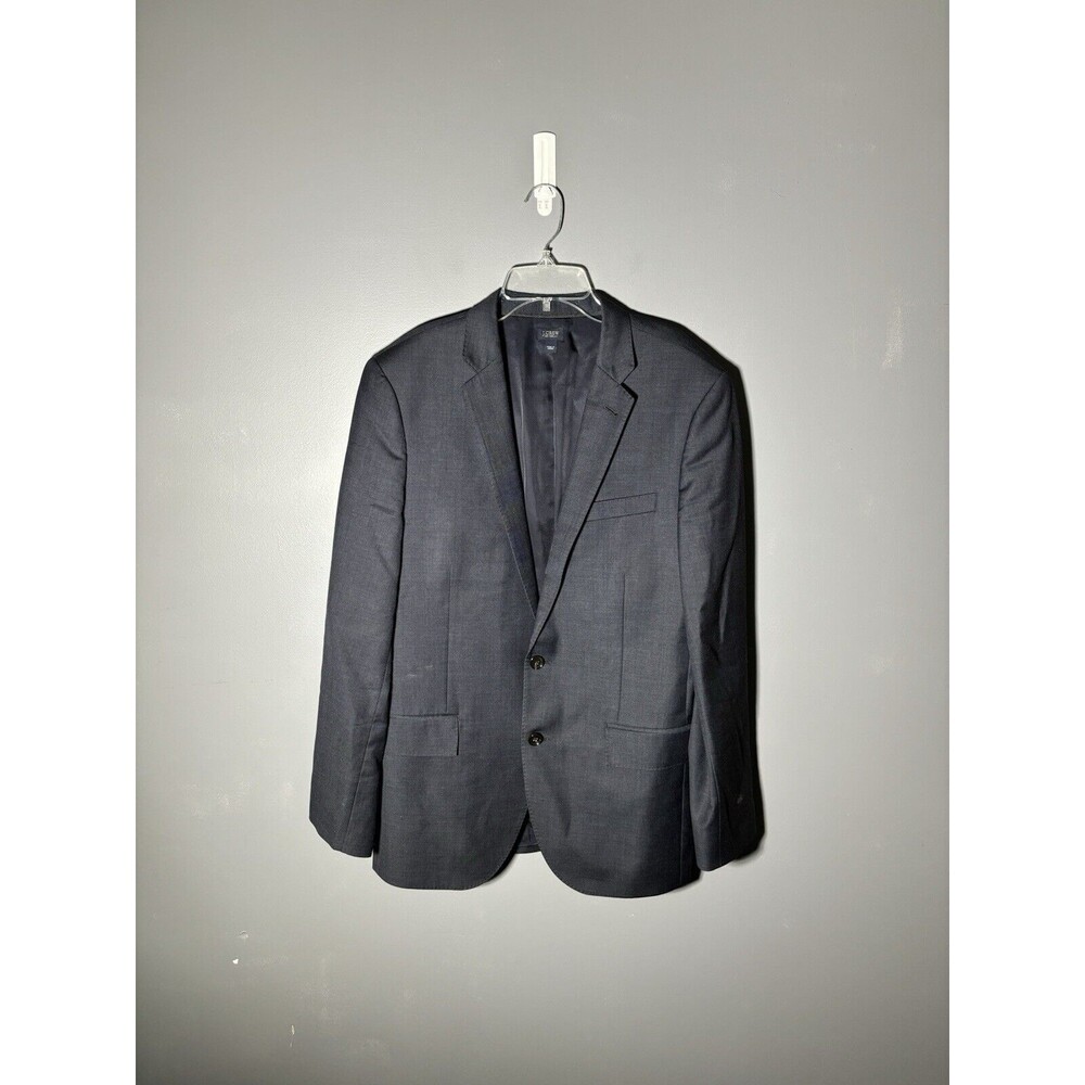 JCrew Ludlow Slim Suit Jacket with Double Vent in Italian Worsted Wool 40R 11707